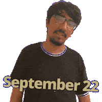 22 September Sticker