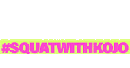 Squatting Work Out Sticker by Island Records UK