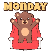 Happy Monday Sticker by BEARISH