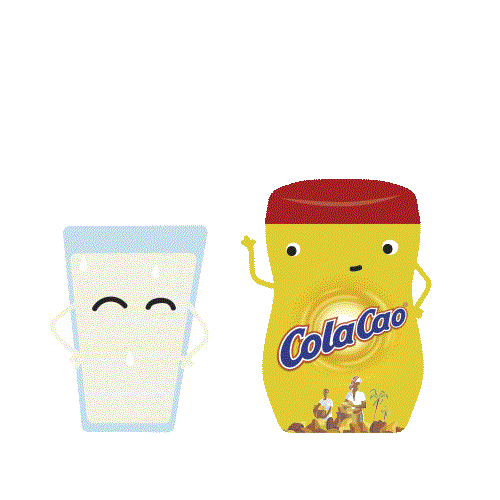 chocolate breakfast Sticker