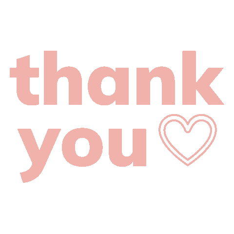 Heart Thank You Sticker by WatsonsPH