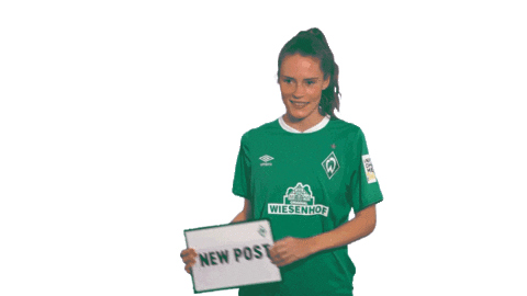 Emotion Werderfrauen Sticker by SV Werder Bremen
