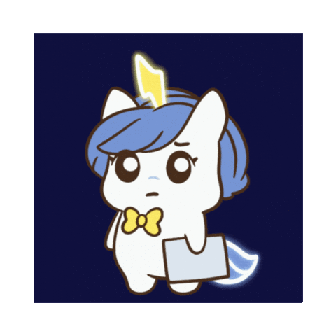 Leave Me Alone Bu Sticker by Brave Unicorn