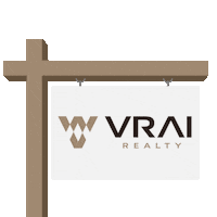 VraiRealty real estate home house realtor Sticker