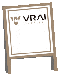 VraiRealty real estate home house realtor Sticker