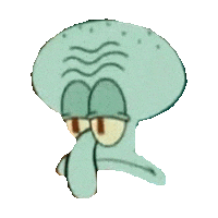 squidward STICKER by imoji