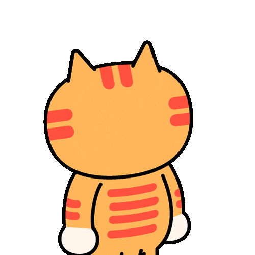 Cat Kitty Sticker by 궁디팡팡 캣페스타