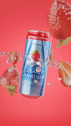 Clearly Canadian Summer Strawberry sparkling water