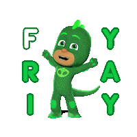 friday weekend Sticker by PJ Masks