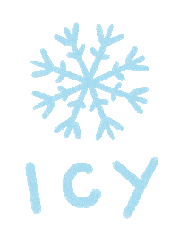 Snow Winter Sticker by Catharina Stewart