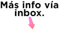 Mas Info Via Inbox Sticker by ProFantastik Gel