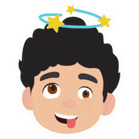 Illustration Face Sticker