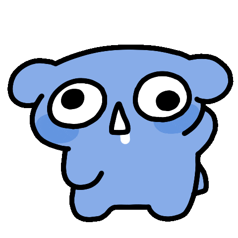 Dumb Face Sticker