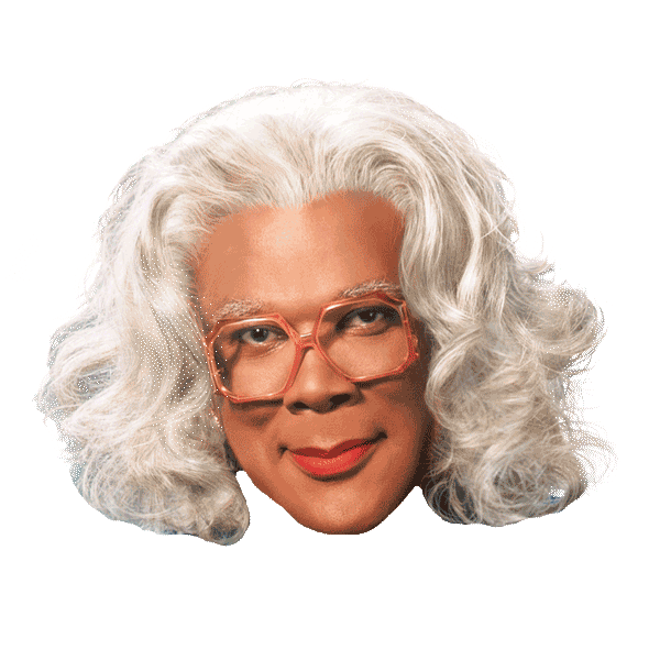 Tyler Perry Madea Sticker by BET Plus