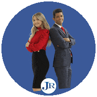 JorgeRiveraAbogado blue white red miami Sticker