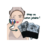 lachouetteplanete stop zero dechet ecoresponsable coton Sticker