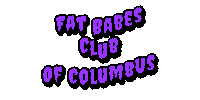 Fat Babes Club Of Columbus Sticker