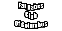 Fat Babes Club Of Columbus Fatbabesclub Fbcc Sticker