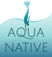 Mermaid Swimming Sticker by Aqua Native