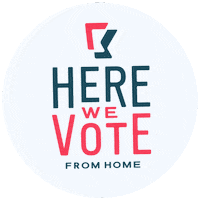 mnvotes ivoted votefromhome mnvotes herewevote Sticker