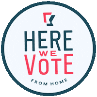 mnvotes ivoted votefromhome mnvotes herewevote Sticker