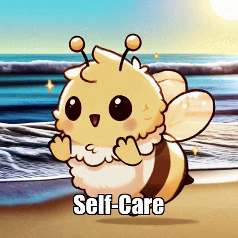 Self-Care Self-Compassion GIF by Beelightened