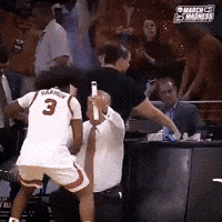 College Basketball Hug GIF by NCAA March Madness