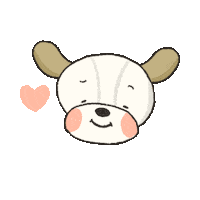 Dog Love Sticker