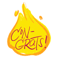 Congrats Congratulations Sticker by AUF CCS