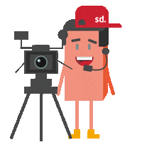 Film Illustration Sticker by steindesign Werbeagentur GmbH