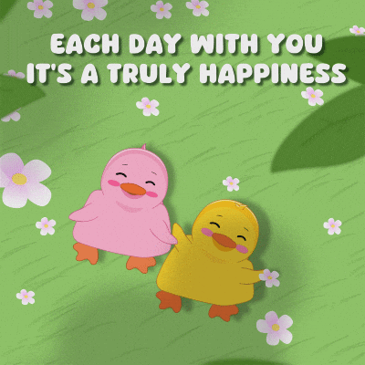 Im Happy You And I GIF by MeetDuckey