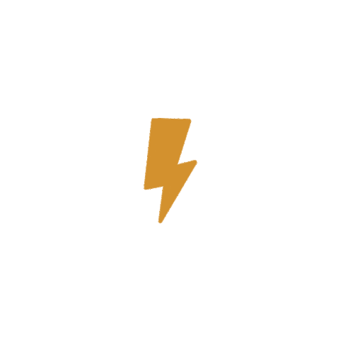 Lightning Bliksem Sticker by studio tent