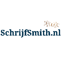 SchrijfSmith logo copywriter vlinder schrijfsmith Sticker