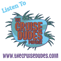 Podcast Cruising Sticker by The Cruise Dudes