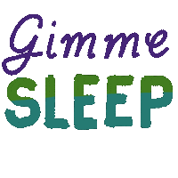 Sleep No Sticker