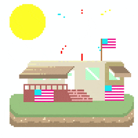 july 4th artists on tumblr GIF by Animation Domination High-Def