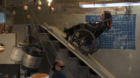 wheels accessibility GIF by FUBAR AGE OF COMPUTER
