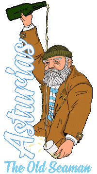 Llanes Sticker by theoldseaman
