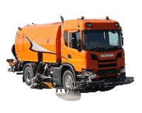 nothhelfer-kehrtechnik k8 sweeper kehrmaschine nothhelfer kehrtechnik Sticker