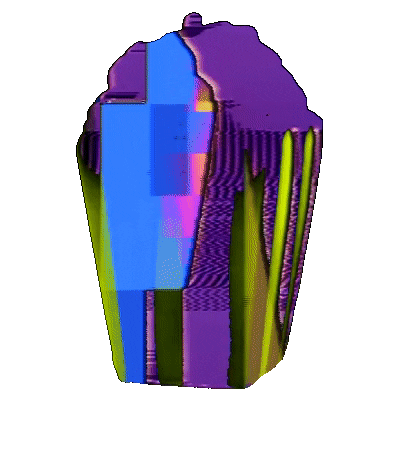 Glitch Emoji Sticker by #BASILIO