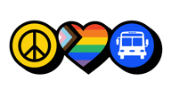 Pride Parade Sticker by CapMetro