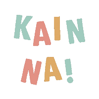 Lets Eat Kain Sticker