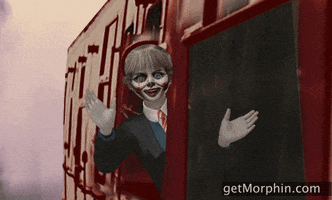 morphin travel horror bye harry potter GIF
