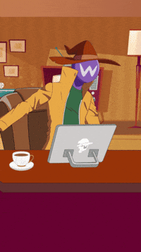 Pull Back Cup Of Coffee GIF