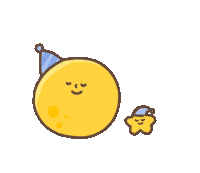 Happy Full Moon Sticker by ACHTUNG