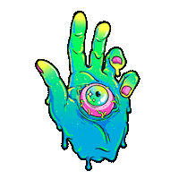 Sticker Hand Sticker by Fringe Festival Wellington