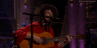 fallontonight music smile singer guitar GIF