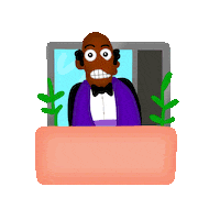 Pineapple Lockdown Sticker by Sebaldo