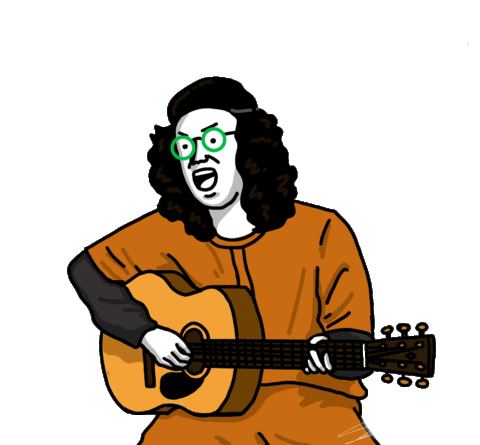 design_seoteve giphyupload dance party singer Sticker