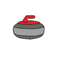 Rock Solid Curling Sticker by Rock Solid Productions